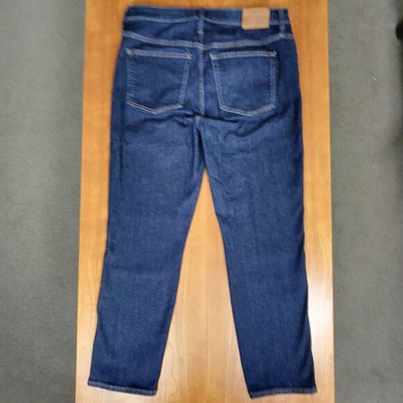 J. Crew High Rise Vintage Straight Blue Jeans - 12 - Picture 7 of 13